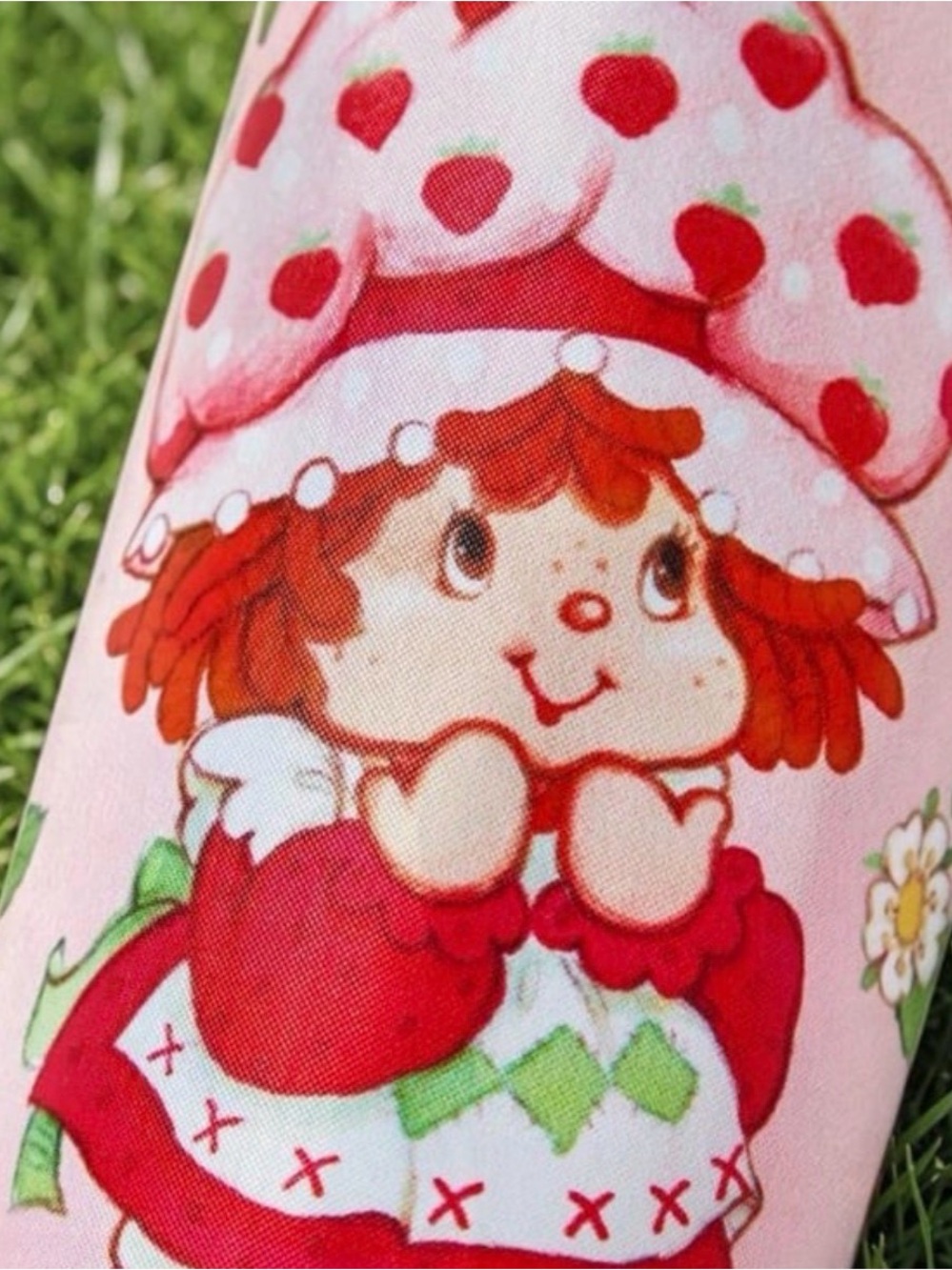 Strawberry Shortcake Umbrella with Carrying Sleeve, NEW - Picture 3 of 7